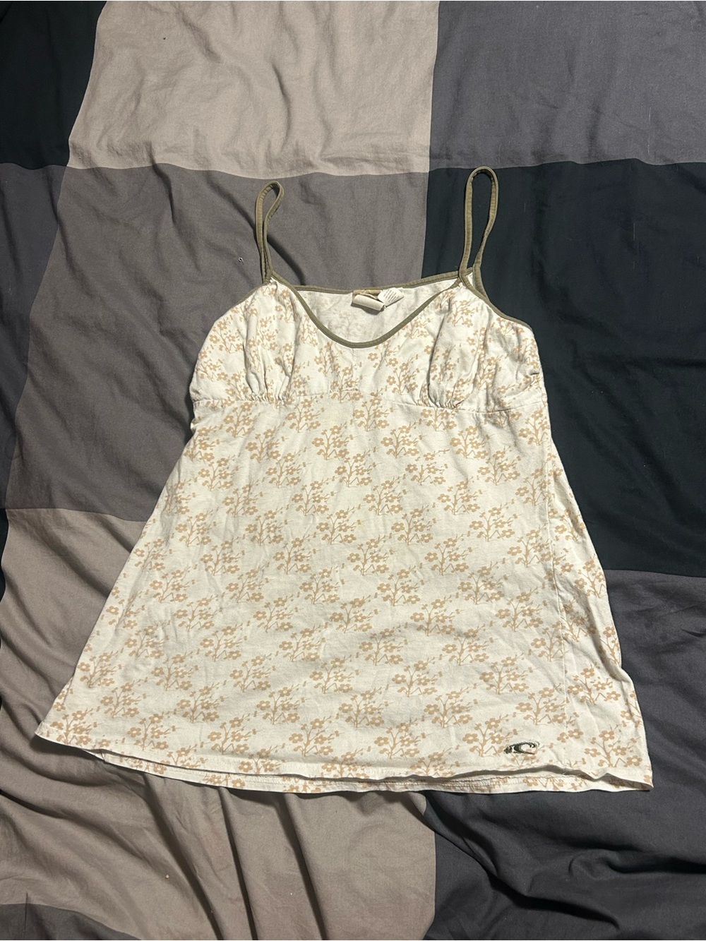 O’Neill y2k floral cami tank top